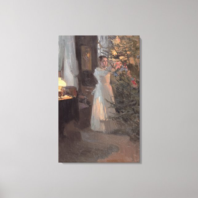 The Christmas Tree, 1910 Canvas Print (Front)