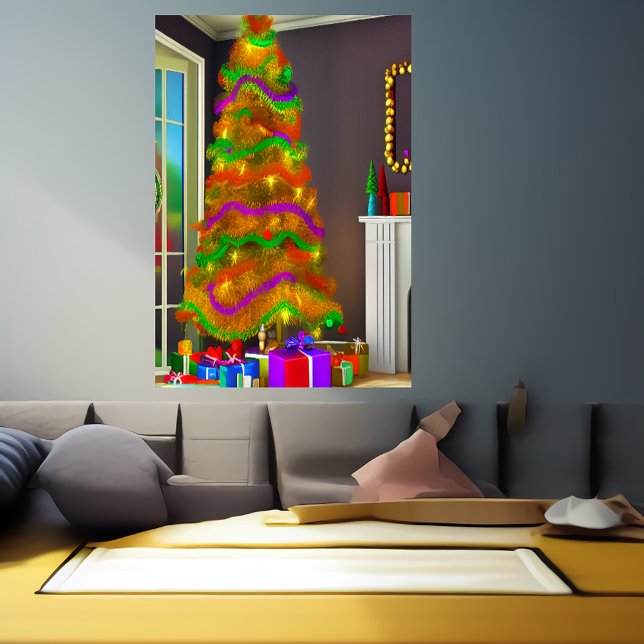 The Christmas Tree | AI Art Poster (Creator Uploaded)