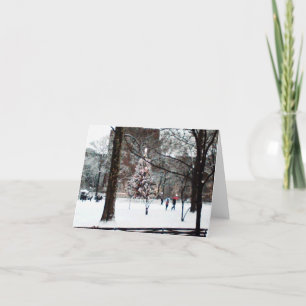 'The Christmas Tree' Holiday Card - Blank