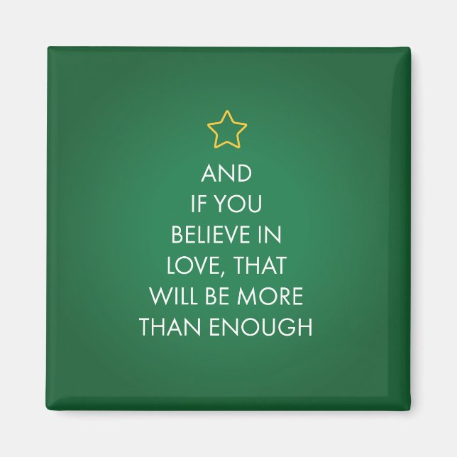 The Christmas Wish Magnet (Front)