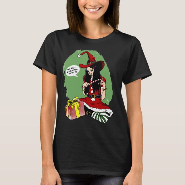 The Christmas Witch T-Shirt (Front)