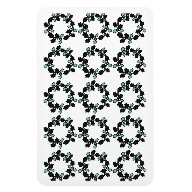 The Christmas Wreath - Magnet (Vertical)