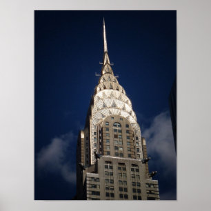 The Chrysler Building, New York City, Small Poster