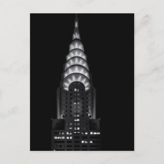 The Chrysler building postcard