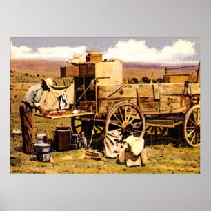 The Chuck wagon Poster