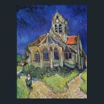 The Church at Auvers 1890 by Vincent van Gogh Poster<br><div class="desc">Vincent Willem van Gogh (Dutch: [ˈvɪnsɛnt ˈʋɪləɱ vɑŋ ˈɣɔx] (listen);[note 1] 30 March 1853 – 29 July 1890) was a Dutch Post-Impressionist painter who posthumously became one of the most famous and influential figures in the history of Western art. In a decade, he created about 2, 100 artworks, including around...</div>