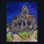 The Church at Auvers by Vincent van Gogh 1890 Poster<br><div class="desc">To the best of my knowledge these images are in public domain and believed to be free to use without restriction in the US. 
 Please contact me if you discover that any of these images are not in Public Domain.</div>