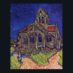 The Church at Auvers-sur-Oise by Vincent van Gogh Poster<br><div class="desc">This painting titled, The Church at Auvers-sur-Oise is made by the famous artist, Vincent Van Gogh. About Vincent Van Gogh Vincent Willem van Gogh ; March 30, 1853 � July 29, 1890) was a Dutch post-Impressionist painter whose work had a far-reaching influence on 20th century art as a result of...</div>