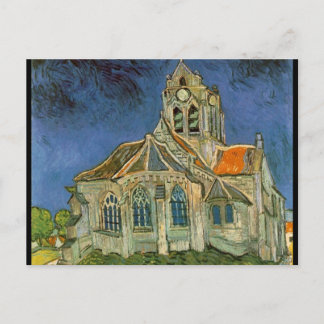 The Church at Auvers-sur-Oise - Vincent Van Gogh Postcard