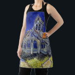The Church at Auvers, Van Gogh Apron<br><div class="desc">Vincent Willem van Gogh (30 March 1853 – 29 July 1890) was a Dutch post-impressionist painter who is among the most famous and influential figures in the history of Western art. In just over a decade, he created about 2, 100 artworks, including around 860 oil paintings, most of which date...</div>