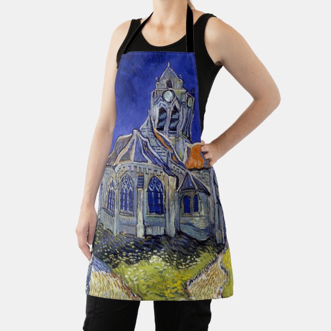 The Church at Auvers, Van Gogh Apron (Insitu)