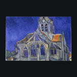 The Church at Auvers, Van Gogh Doormat<br><div class="desc">Vincent Willem van Gogh (30 March 1853 – 29 July 1890) was a Dutch post-impressionist painter who is among the most famous and influential figures in the history of Western art. In just over a decade, he created about 2, 100 artworks, including around 860 oil paintings, most of which date...</div>