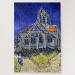The Church at Auvers, Van Gogh Jigsaw Puzzle<br><div class="desc">Vincent Willem van Gogh (30 March 1853 – 29 July 1890) was a Dutch post-impressionist painter who is among the most famous and influential figures in the history of Western art. In just over a decade, he created about 2, 100 artworks, including around 860 oil paintings, most of which date...</div>