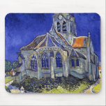 The Church at Auvers, Van Gogh Mouse Pad<br><div class="desc">Vincent Willem van Gogh (30 March 1853 – 29 July 1890) was a Dutch post-impressionist painter who is among the most famous and influential figures in the history of Western art. In just over a decade, he created about 2, 100 artworks, including around 860 oil paintings, most of which date...</div>