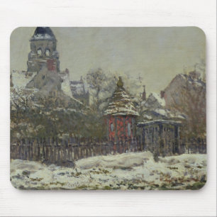 The Church at Vetheuil, 1879 Mouse Pad