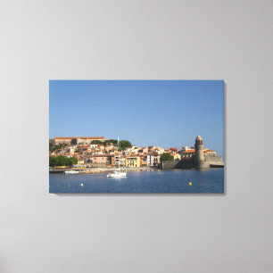 The church Eglise Notre Dame des Anges, our lady 2 Canvas Print