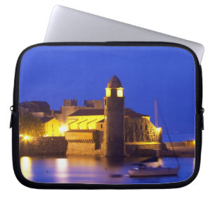 The church Eglise Notre Dame des Anges, our lady Laptop Sleeve
