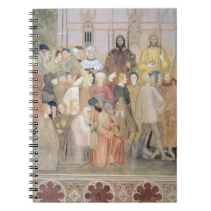 The Church Militant and Triumphant, detail, from t Notebook