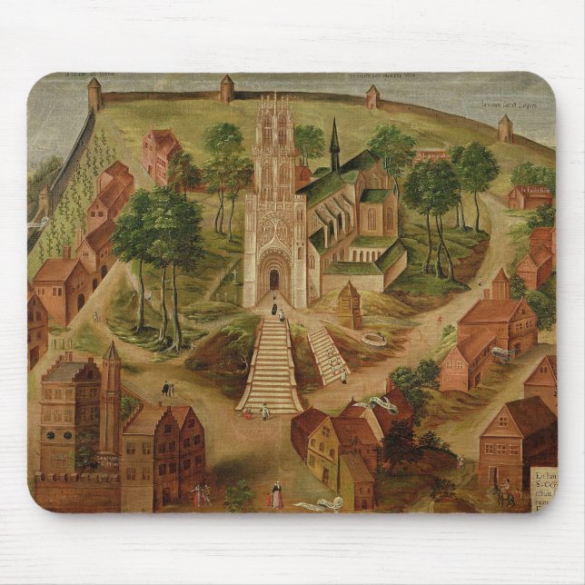The Church of Saint-Gery Mouse Pad (Front)