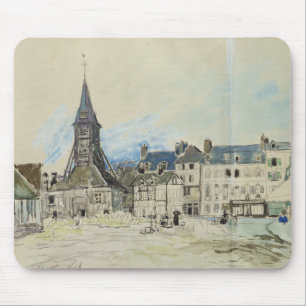 The Church of Sainte-Catherine, Honfleur, 1864 Mouse Pad