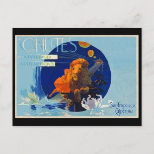 The Chutes, Haight Street, San Francisco, Ca. Postcard