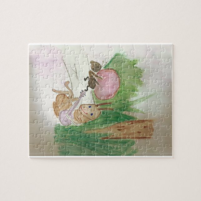 the cicada and the ant jigsaw puzzle (Horizontal)