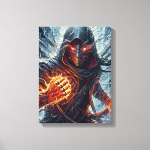 The Cinder Sorcerer Canvas Print