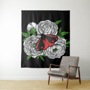 The cinnabar moth tapestry