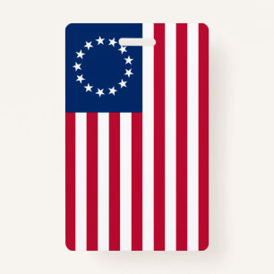 The Circle of Stars, American Flag by Betsy Ross Badge