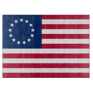 The Circle of Stars, American Flag by Betsy Ross Cutting Board