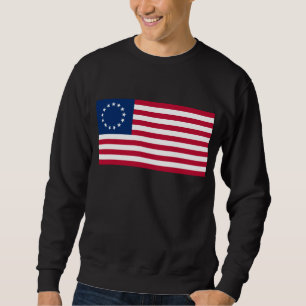 The Circle of Stars, American Flag by Betsy Ross Sweatshirt