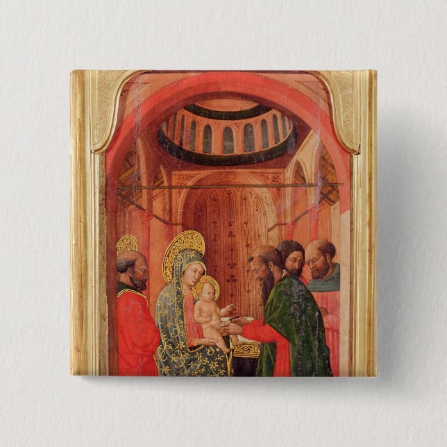 The Circumcision 2 Inch Square Button (Front)