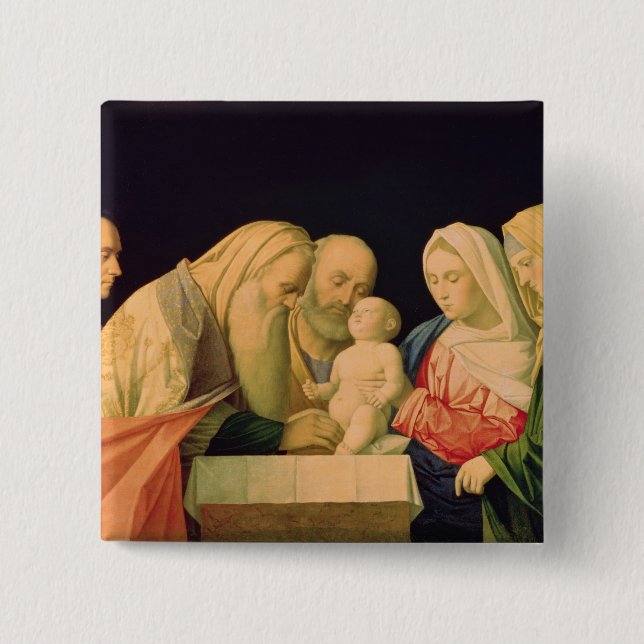 The Circumcision 2 Inch Square Button (Front)