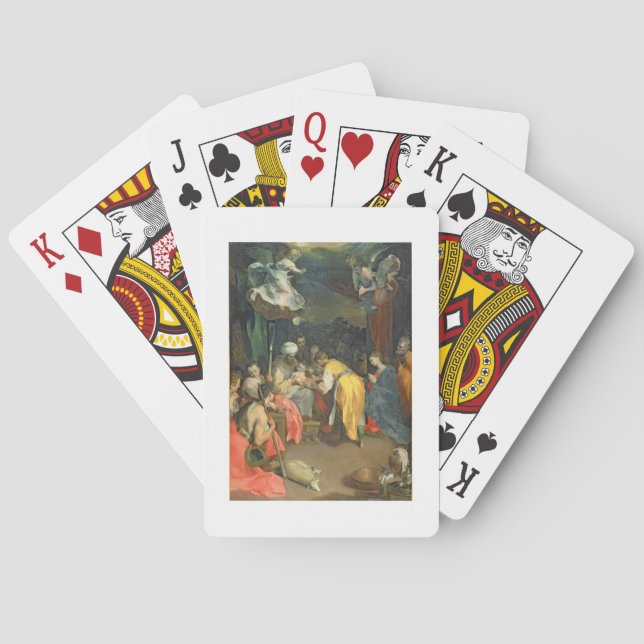 The Circumcision of Christ, 1590 (oil on canvas) Playing Cards (Back)