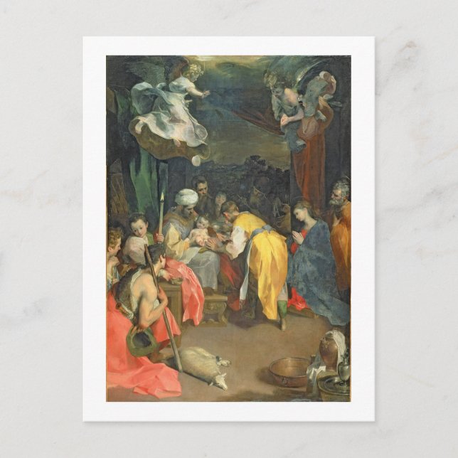 The Circumcision of Christ, 1590 (oil on canvas) Postcard (Front)