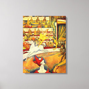 The Circus by Georges Seurat, Vintage Fine Art Canvas Print