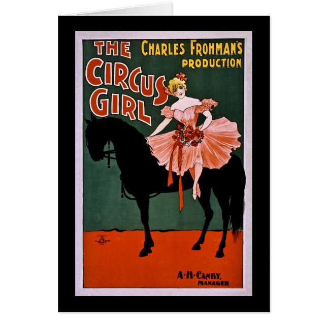 The Circus Girl 1897 (Front)