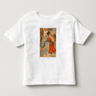 The Circus Girl - Feeding Elephant and Monkey Toddler T-shirt