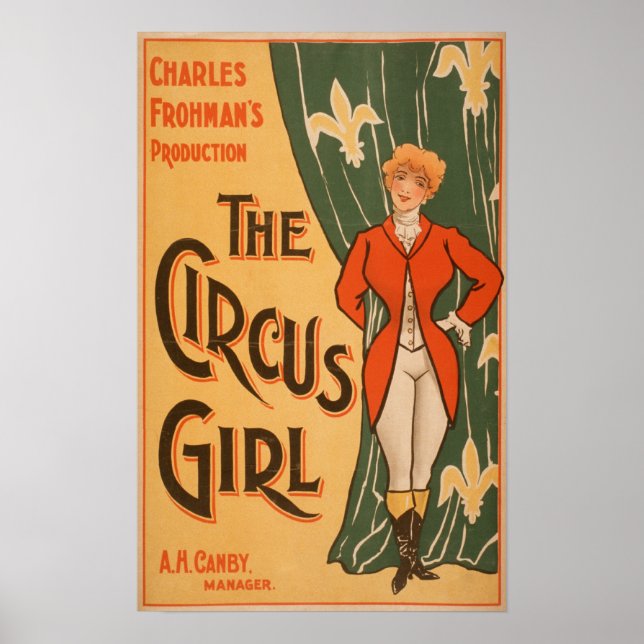 The Circus Girl Theatrical Poster #1 (Front)