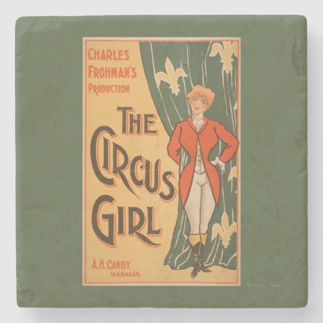 The Circus Girl Theatrical Poster #1 Stone Coaster (Front)