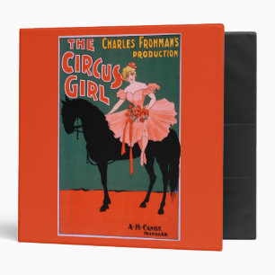 The Circus Girl - Woman on Horse Theatrical Binder