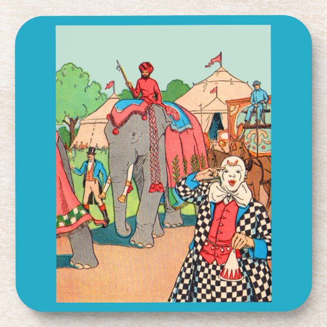 The circus is coming to town coaster (Front)