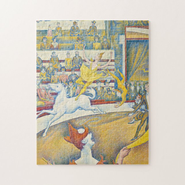 The Circus, Le Cirque, 1891 by Georges Seurat Jigsaw Puzzle (Vertical)