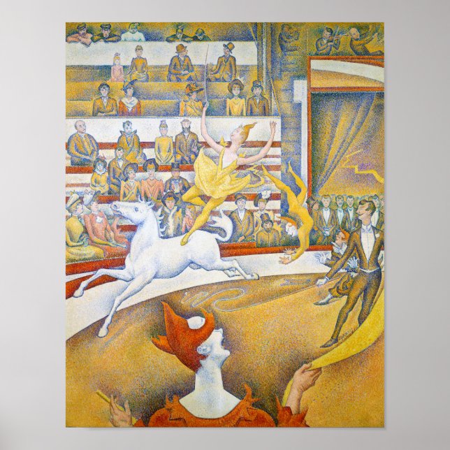 The Circus, Seurat Poster (Front)