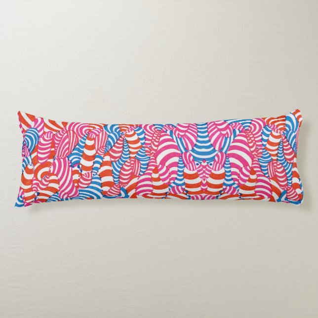 The Circus Tent Body Pillow (Front)