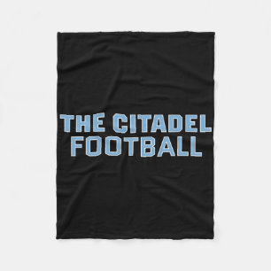 The Citadel Bulldogs Football Apparel Fans Fleece Blanket
