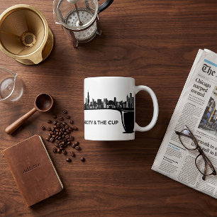 The City and The Cup Chicago Skyline