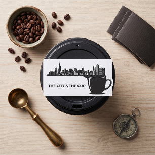 The City and The Cup Chicago Skyline Sticker