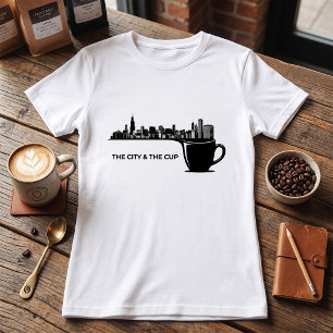 The City and The Cup Chicago Skyline T-Shirt