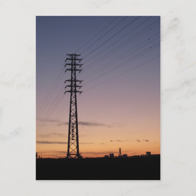 The City at Sunset: Tokyo Postcard (Front)